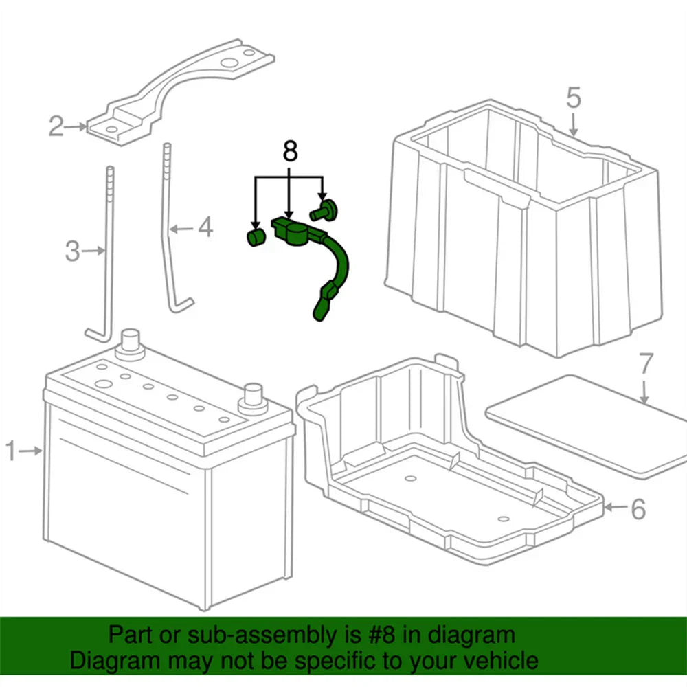 Negative Battery Cable Assembly for Honda Accord (2003-2007)