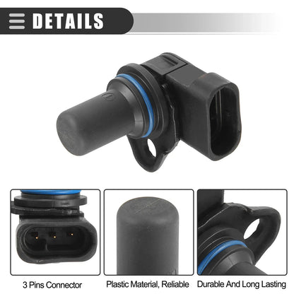 Camshaft Position Sensor 2 x for Hyundai Azera (2006-2014) Black