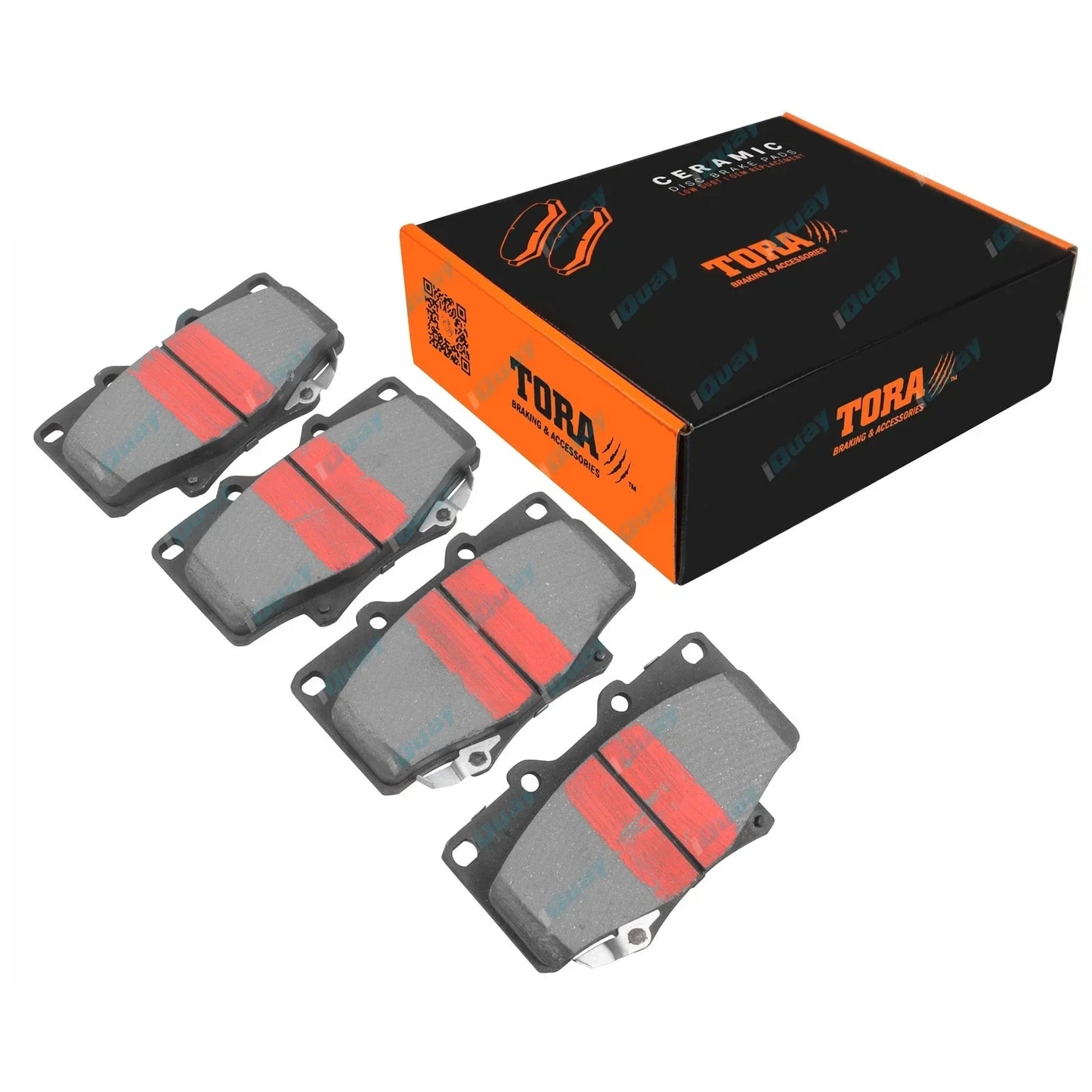 Front Brake Pad Set for Toyota Hilux 4Runner RN130R YN130 2.4L 22R (1989-1996)