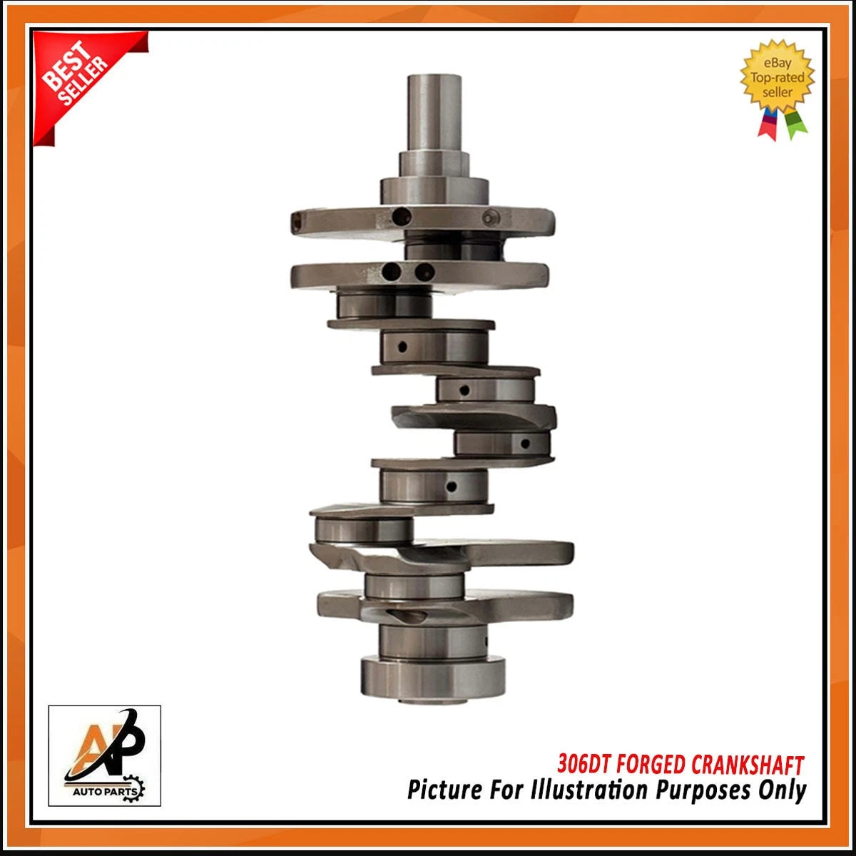 Forged Crankshaft Heavy Duty for Land Rover Range Rover 3.0 TDV6 (2013–2022)