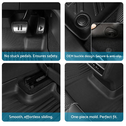 TPE Waterproof Floor Mat Boot Liner for BYD Shark 6 (2025-On)