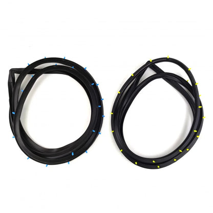 Door Rubber Weatherstrip Rear L+R Fits Toyota Corona RT100 4D Sedan 1973-79 D08