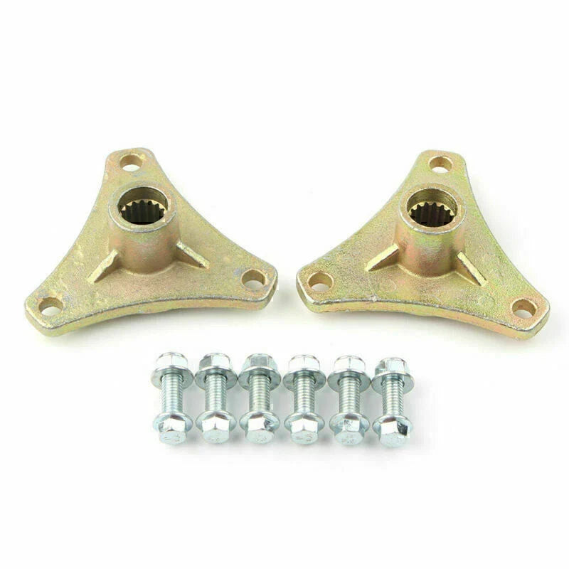 Steel 17T 3 Stud Rear Axle Wheel Rim Hub for Go Kart Quad Bike