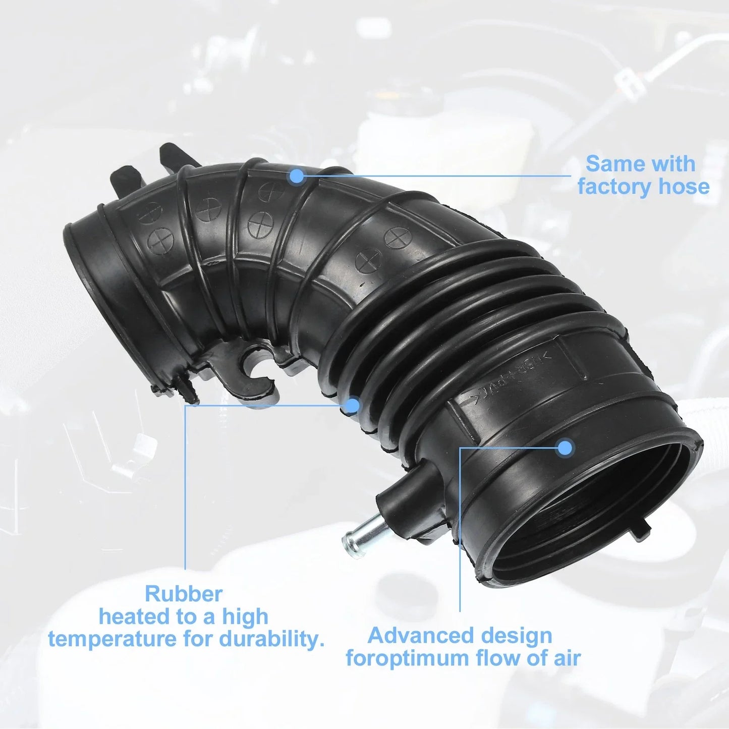 Air Intake Hose for Honda CR-V 2.4L L4 Gas (2005-2006)