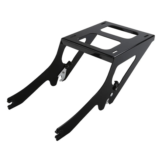 Black 2-Up Mounting Rack for Harley Heritage Classic FLHCS Deluxe (2018-2025)