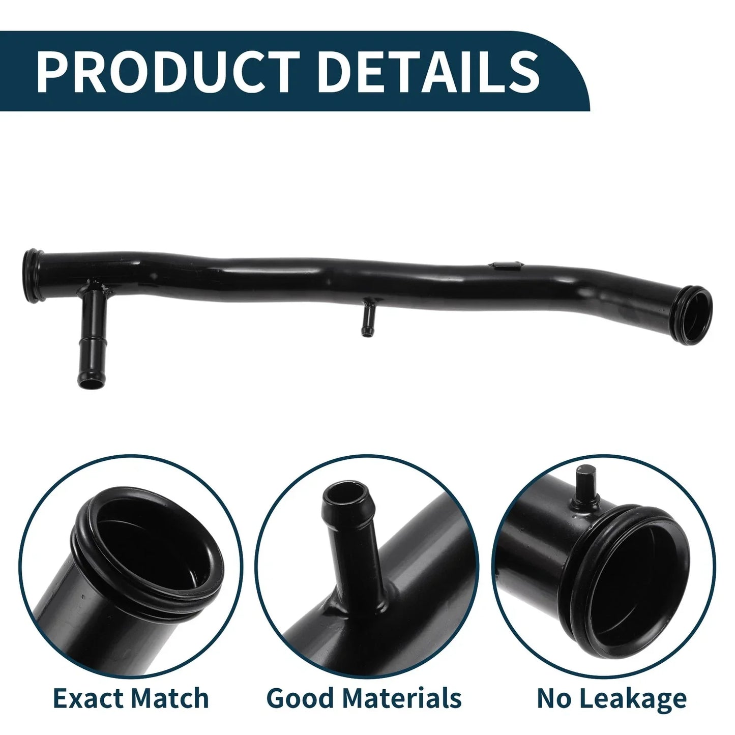 Radiator Hose for Honda Accord 2.3L (1998-2002) Iron Coolant Pipe