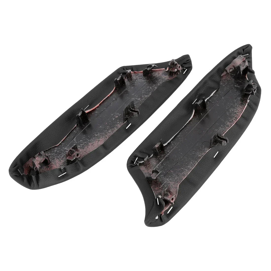 Front Car Door Panels Armrest Lid Handle Covers Black for Honda Accord (2008-2012)