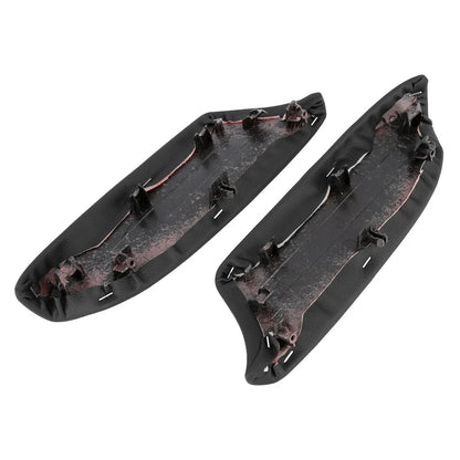 Front Car Door Panels Armrest Lid Handle Covers Black for Honda Accord (2008-2012)