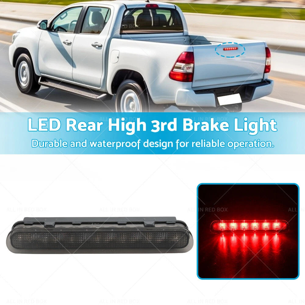 LED Rear High 3rd Brake Light for Toyota Hilux VIGO SR5 (2004-2015) Smoked