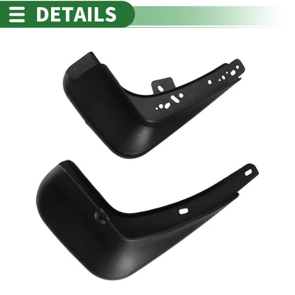 Mud Flaps Splash Guards for Hyundai Verna (2010-2014) with Mount Accessories