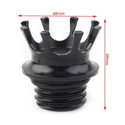 Gas Cap Fuel Tank Cover for Harley Sportster Dyna Road King (2004-2023)