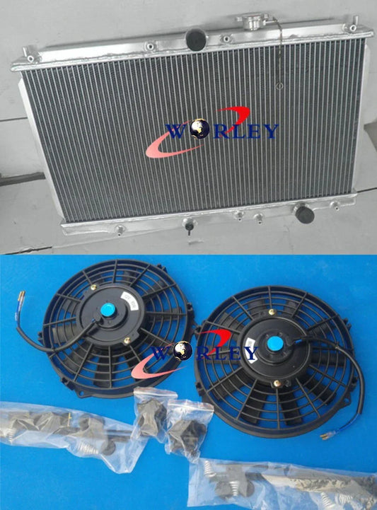 Aluminum Radiator & Shroud for Honda Accord, Prelude, Acura CL (1994-2001)