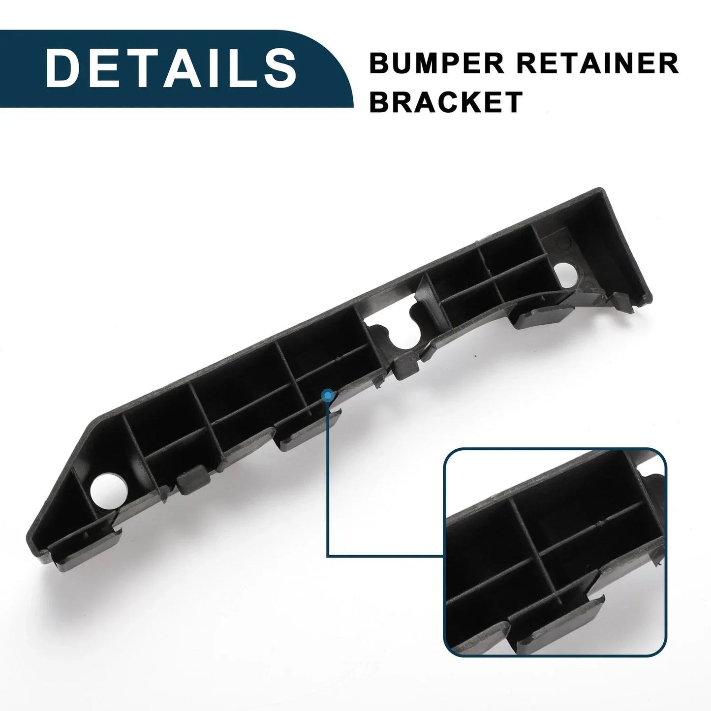 Left Front Bumper Retainer Bracket for Hyundai Accent (2006-2011)