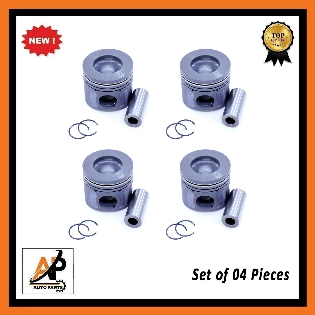 Diesel Piston Set Heavy Duty for Ford Transit 2.2 TDCi (2014–2019)