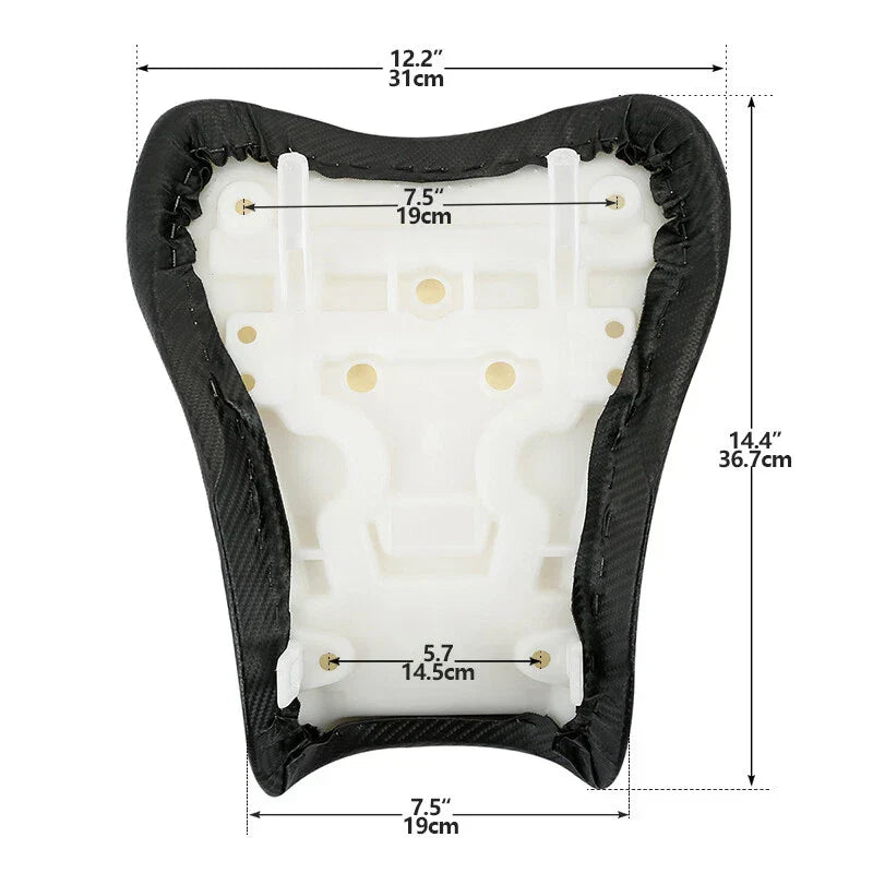 Driver & Passenger Seat Cushion for Suzuki GSX-R GSXR1000 (2007-2008)