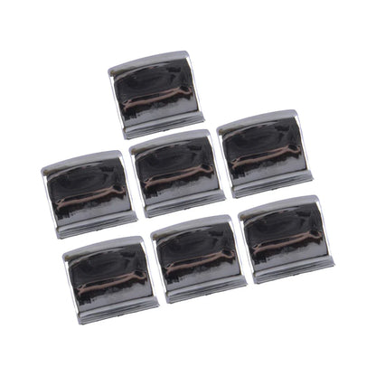 7 x ABS Silver Window Regulator Switch Button Covers for Nissan ET