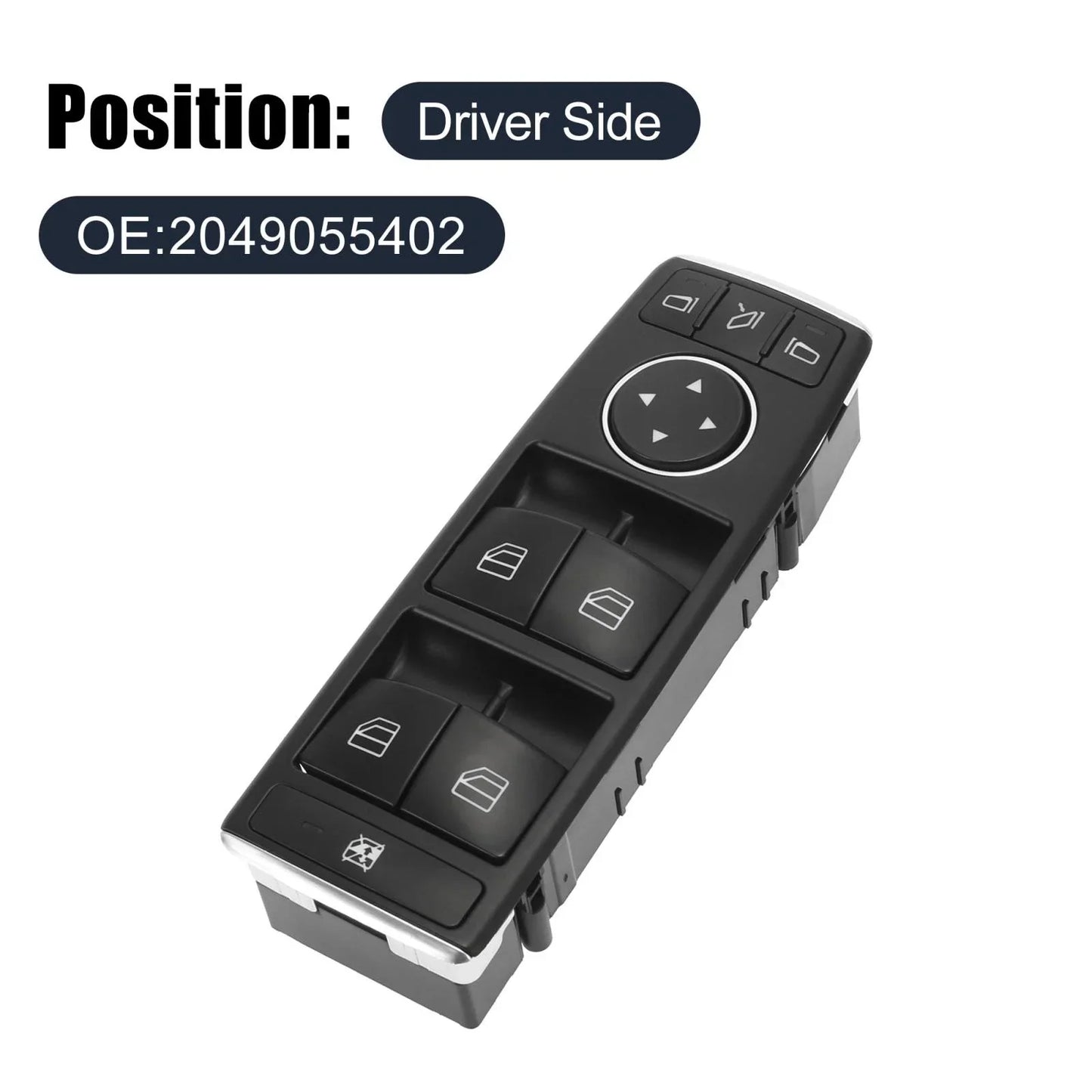 Driver Side Power Window Switch for Mercedes-Benz CL63 AMG (2010)