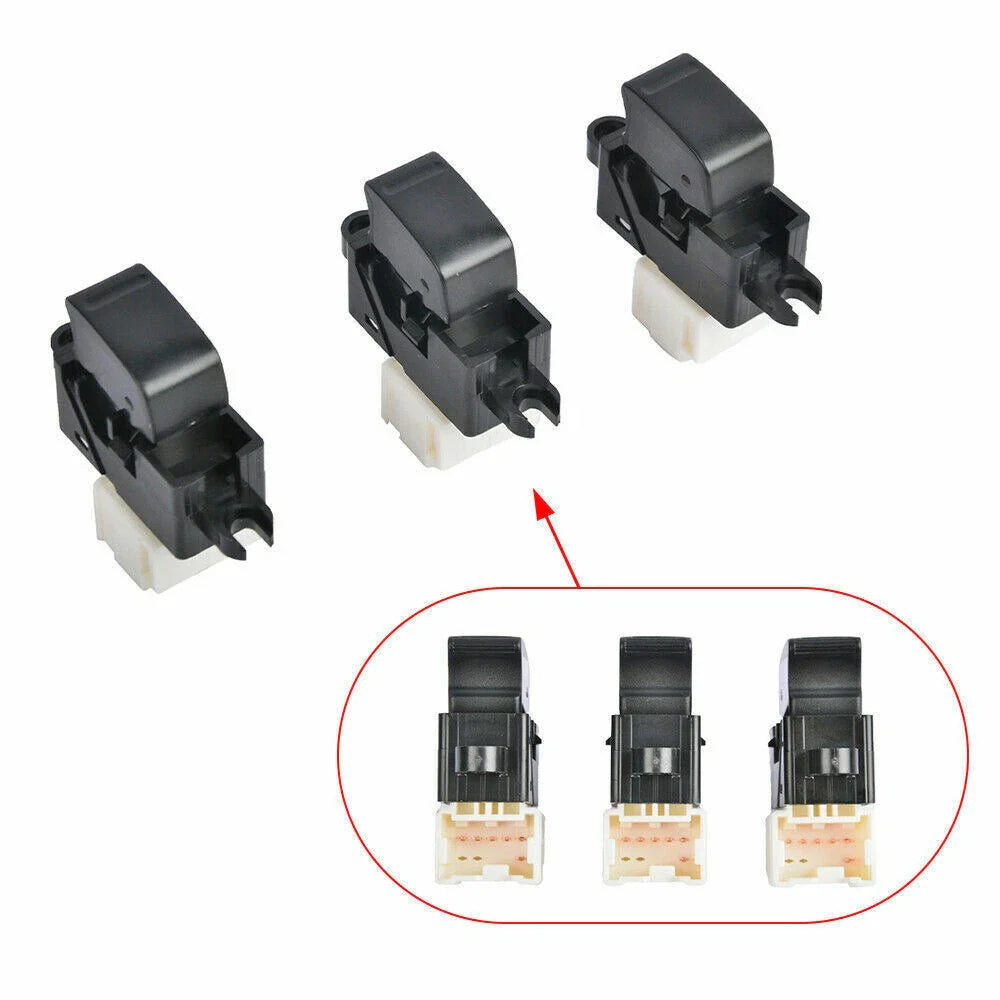 3 x Electric Power Window Switch for Nissan X-Trail T30 (2001-2007)