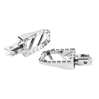 CNC Front Foot Pegs for Harley Softail Fat Boy Low Rider (2018-2023)