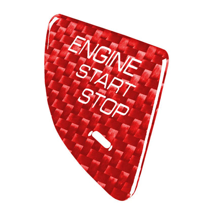 Engine Start Stop Button Trim for Cadillac ATS ATS-L Red (2013-2019)