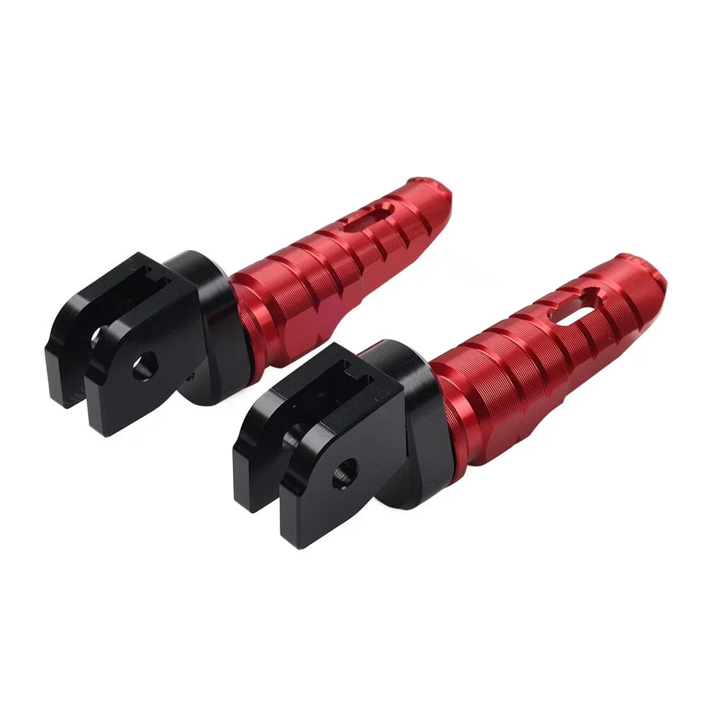 Red Front Footrests for Ducati Hypermotard 950, Monster 795, 821 (2018-2021)