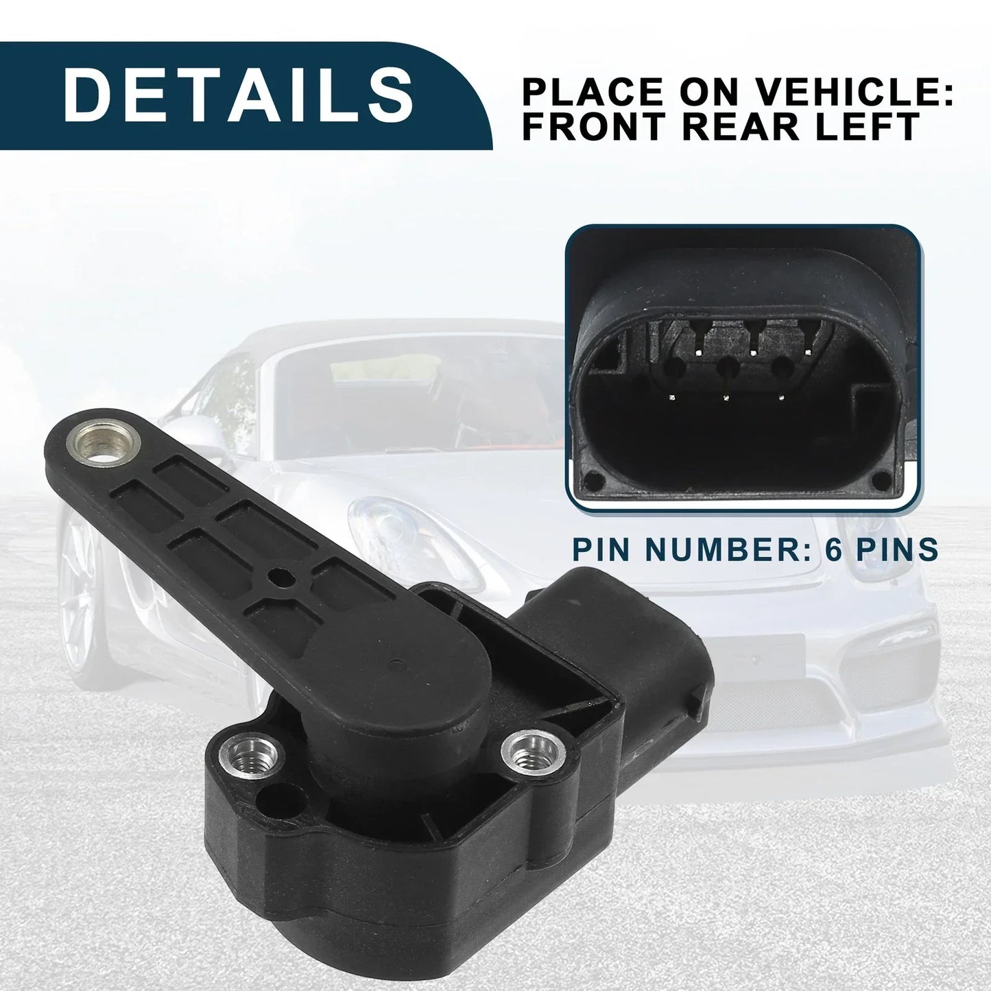 Air Suspension Ride Height Level Sensor for Porsche 911 (2005-2013)