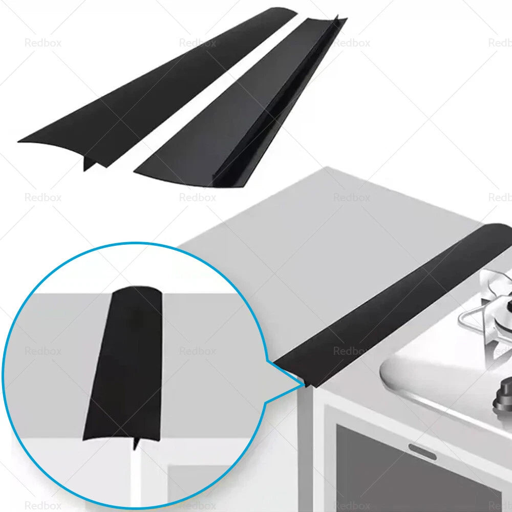 Silicone Oven Guard Spill Seal Filler for Kitchen Stove Counter Gap Cover