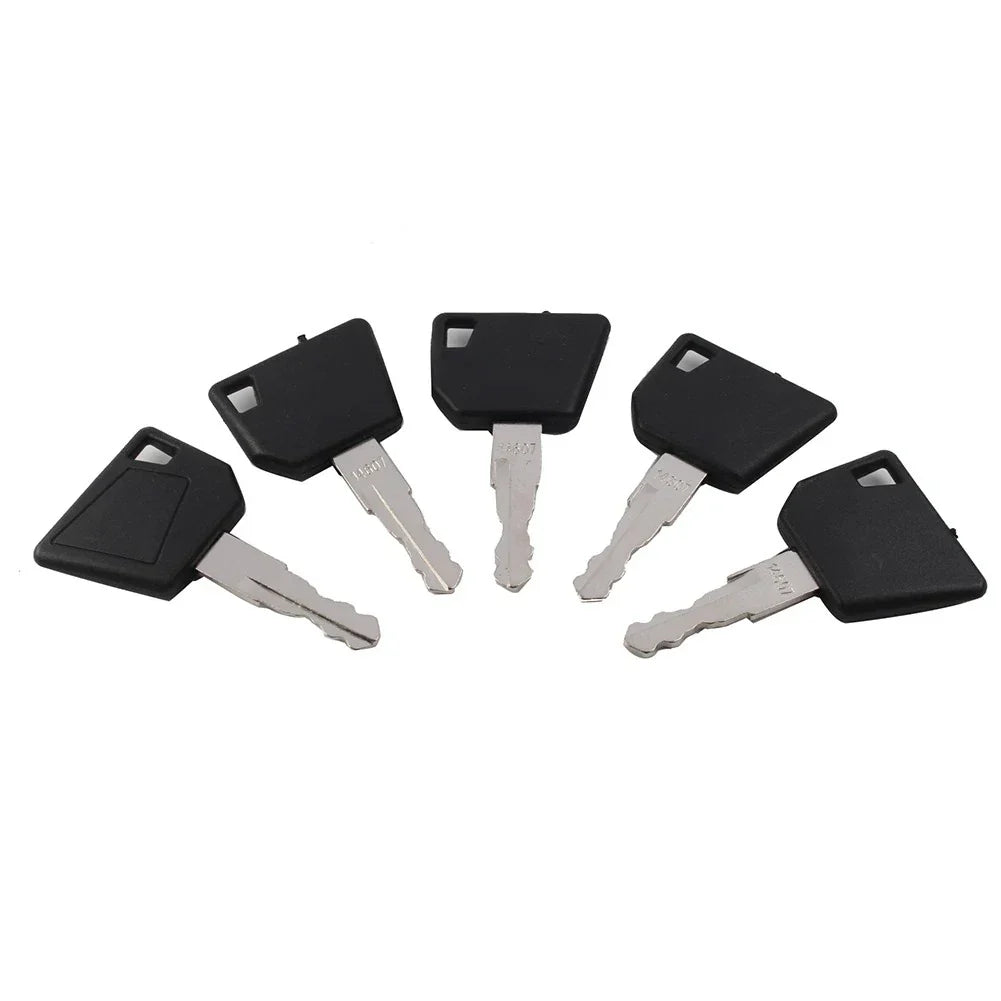 5 x Ignition Keys for JCB Caterpillar Dynapac Volvo (Various Years)
