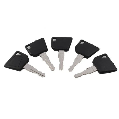 5 x Ignition Keys for JCB Caterpillar Dynapac Volvo (Various Years)