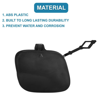 Front Right Bumper Tow Hook Cover for Mercedes-Benz GLB250 (2020-2022) Black