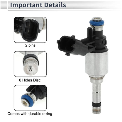 Fuel Injector for Hyundai Tucson 1.6T (2016-2018) - 1 x Black Injector