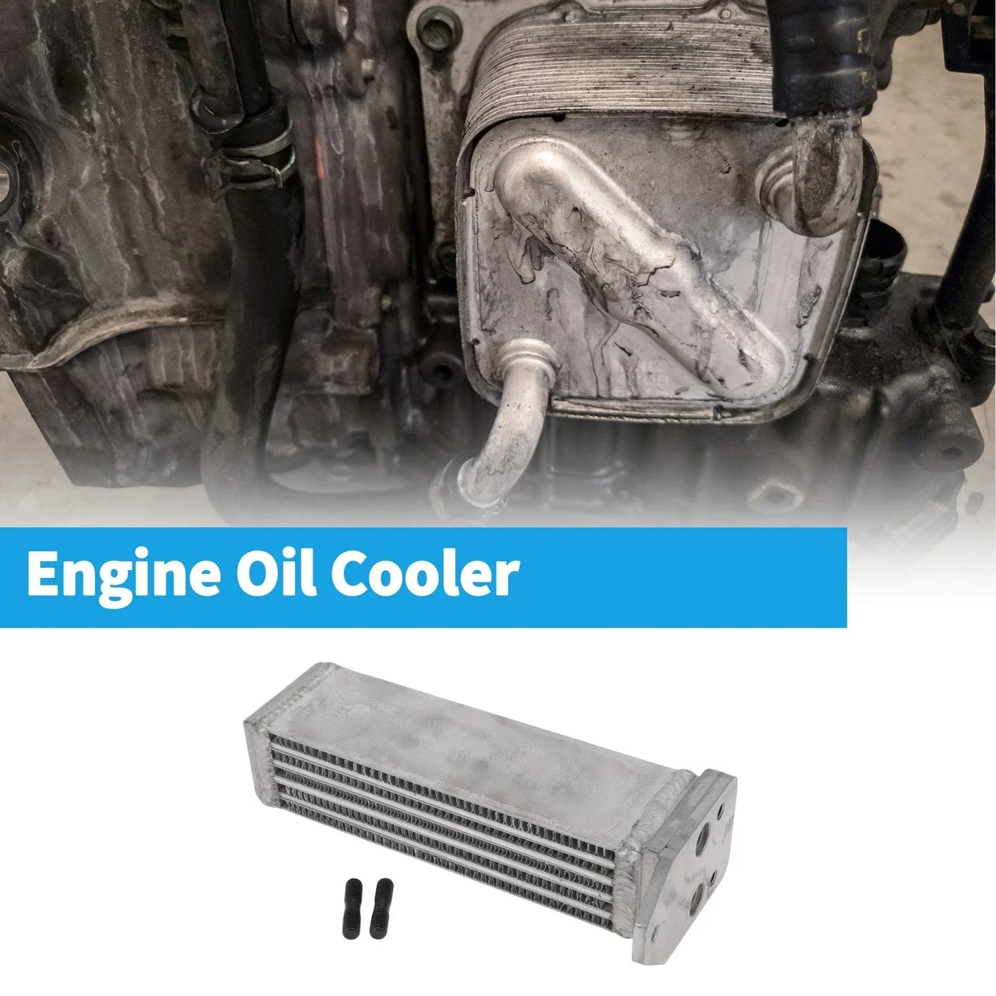 Engine Oil Cooler for Porsche 912 356 (1965-1969) - 1 x Trans Cooler