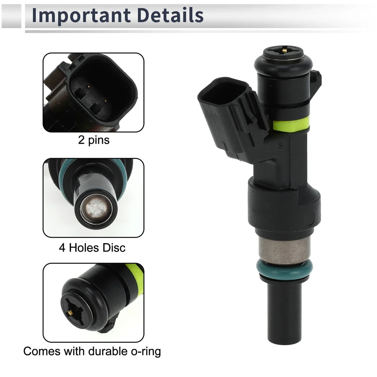 Fuel Injector for HONDA N BOX 2019 (2019) - 1 x Black