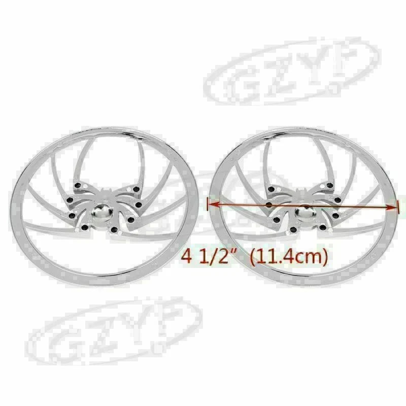 Spider Speaker Cover for Harley Touring Electra Street Glide (1996-2013)