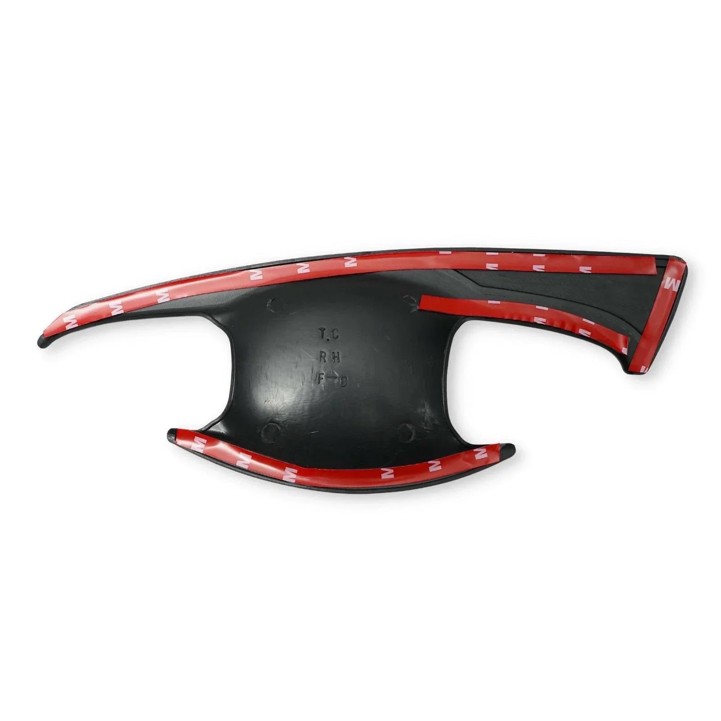 Matte Black Door Handle Insert Bowl Trim for Toyota Hilux Revo (2015-2022)