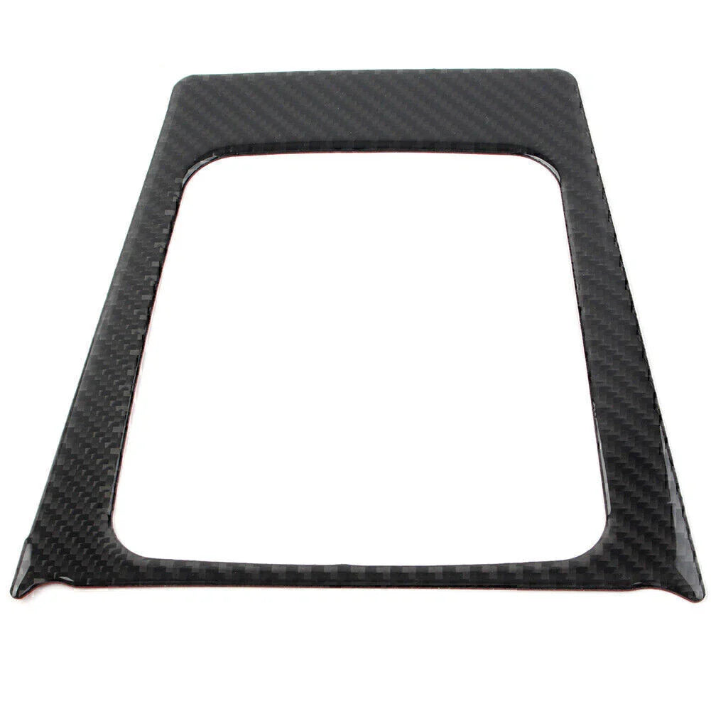 Carbon Fiber Black Gear Shift Panel Trim for Subaru Forester (2013-2018)