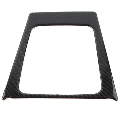 Carbon Fiber Black Gear Shift Panel Trim for Subaru Forester (2013-2018)