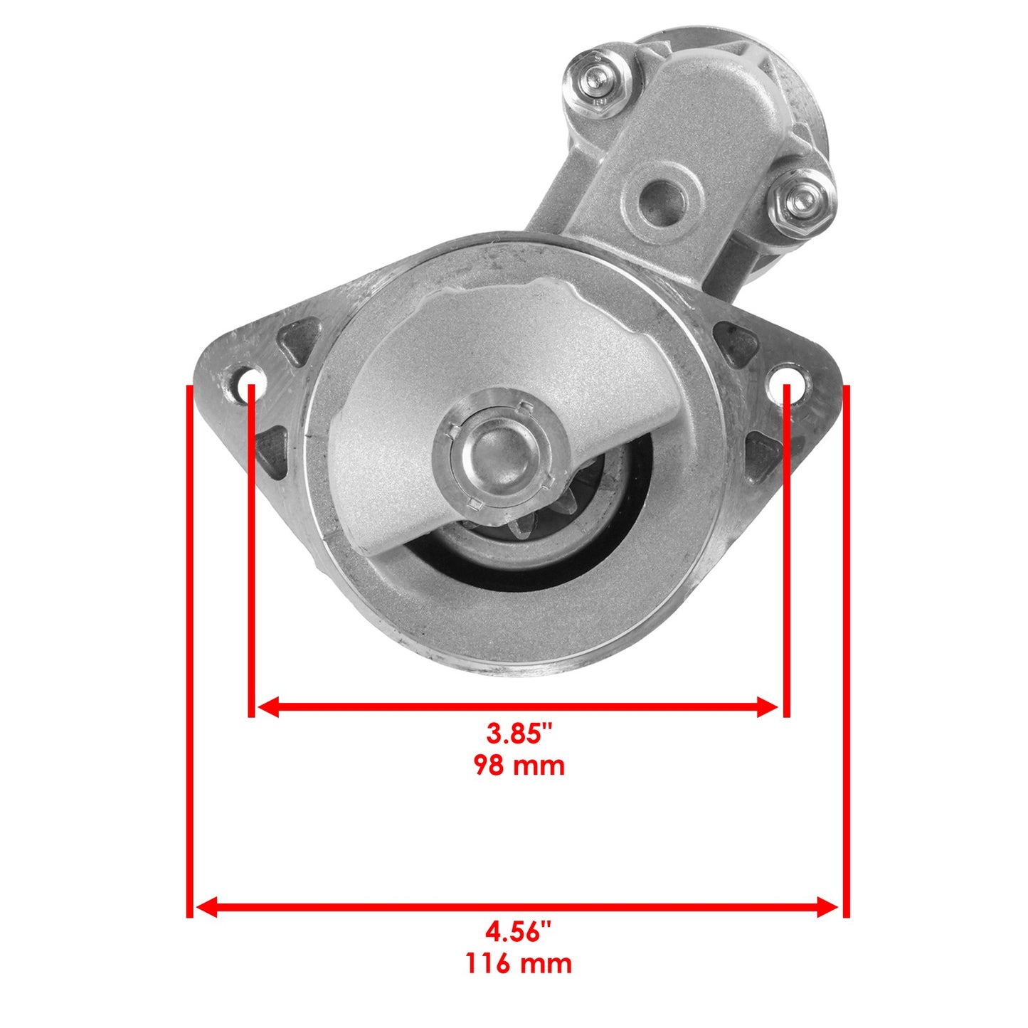 Caltric Starter Replacement for Kawasaki Engines (2005–2010)