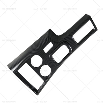 Carbon Fiber Gear Shift Panel Cover for Toyota Hilux SR SR5 (2021-2024)