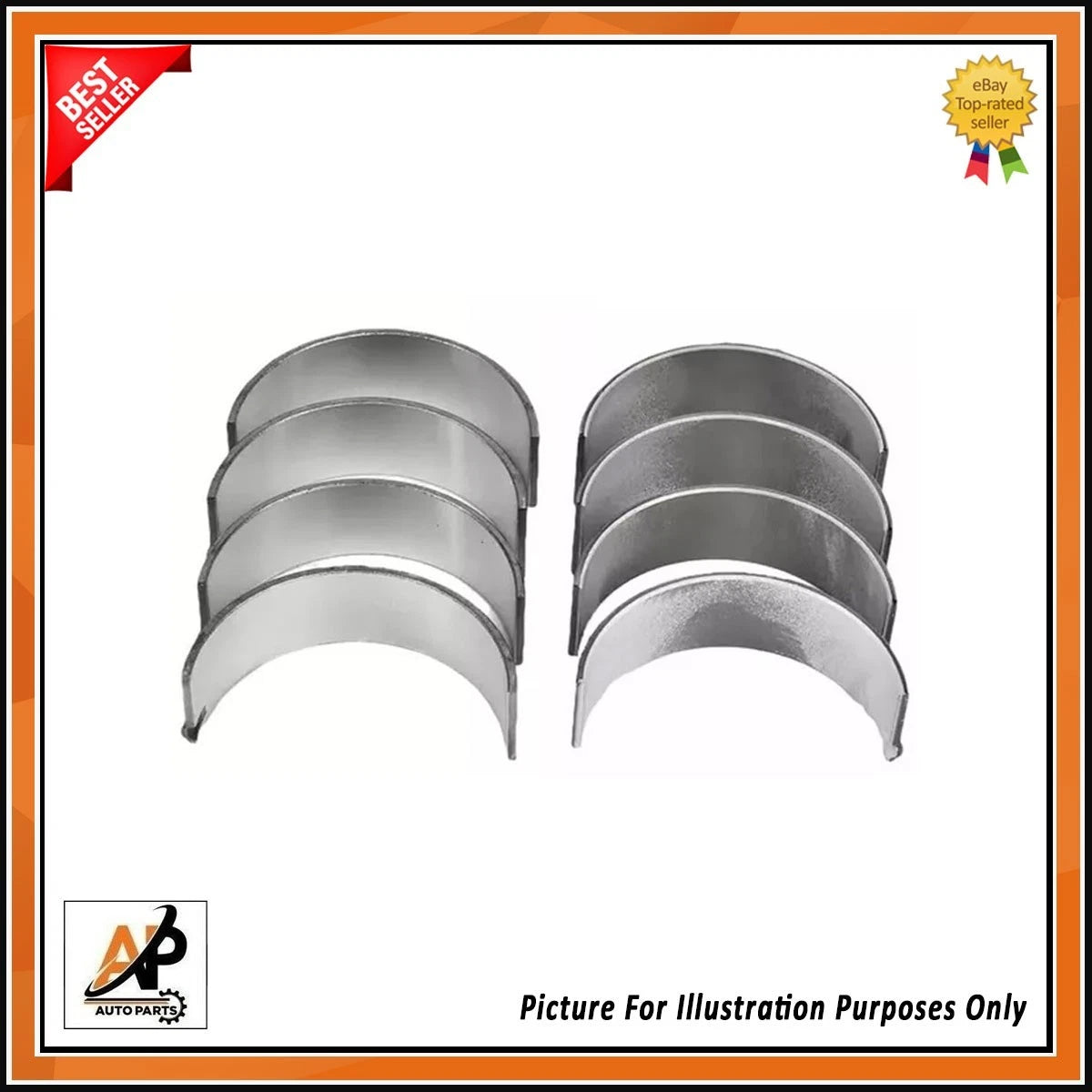 Big End Conrod Bearings Set STD Replacement for Volkswagen Touareg 3.0 V6 (2005–2010)