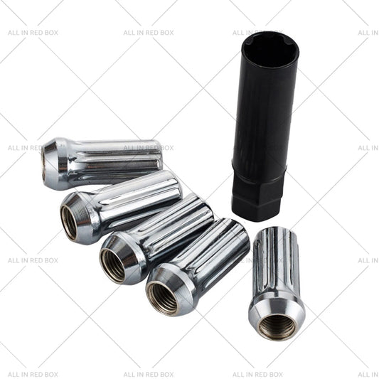20 x Chrome Spline Wheel Nuts for Holden Landcruiser VE (2006-2016)