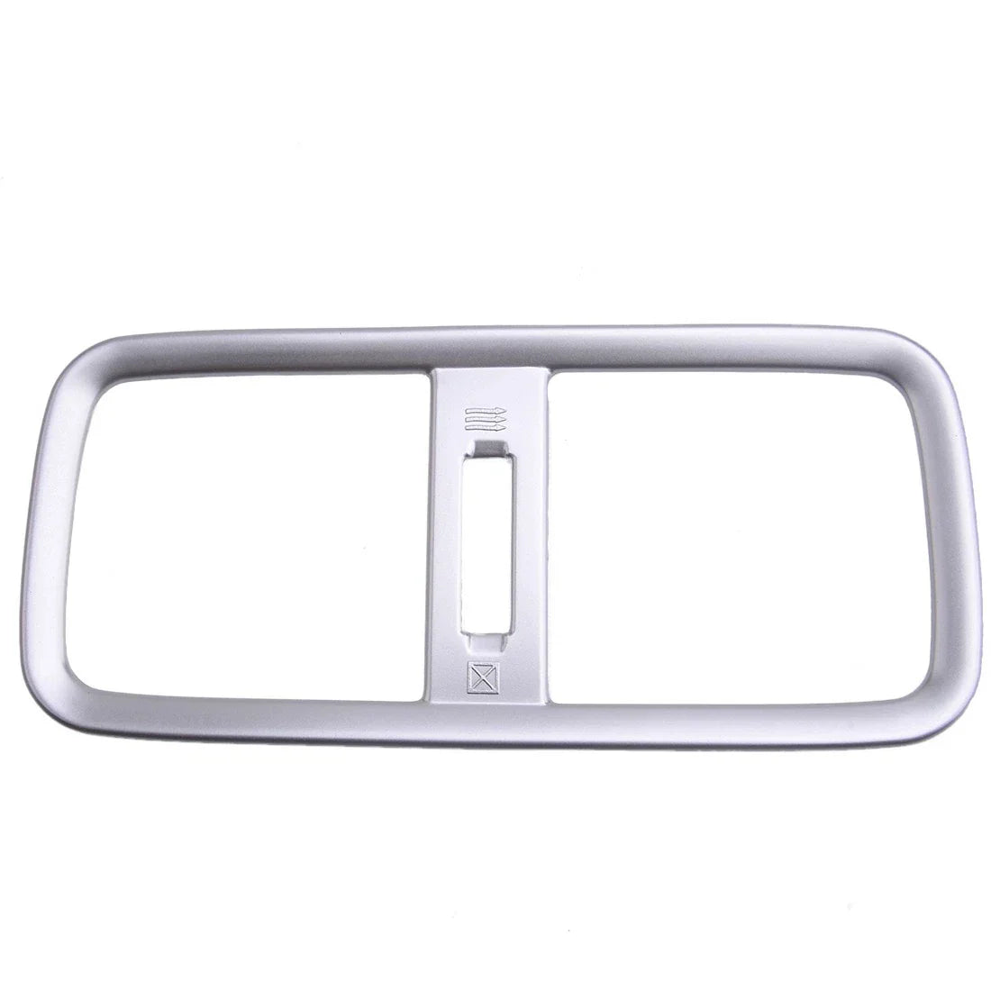 Silver AC Air Vent Cover Frame for Honda CR-V 2012-2016 (2 x Covers)