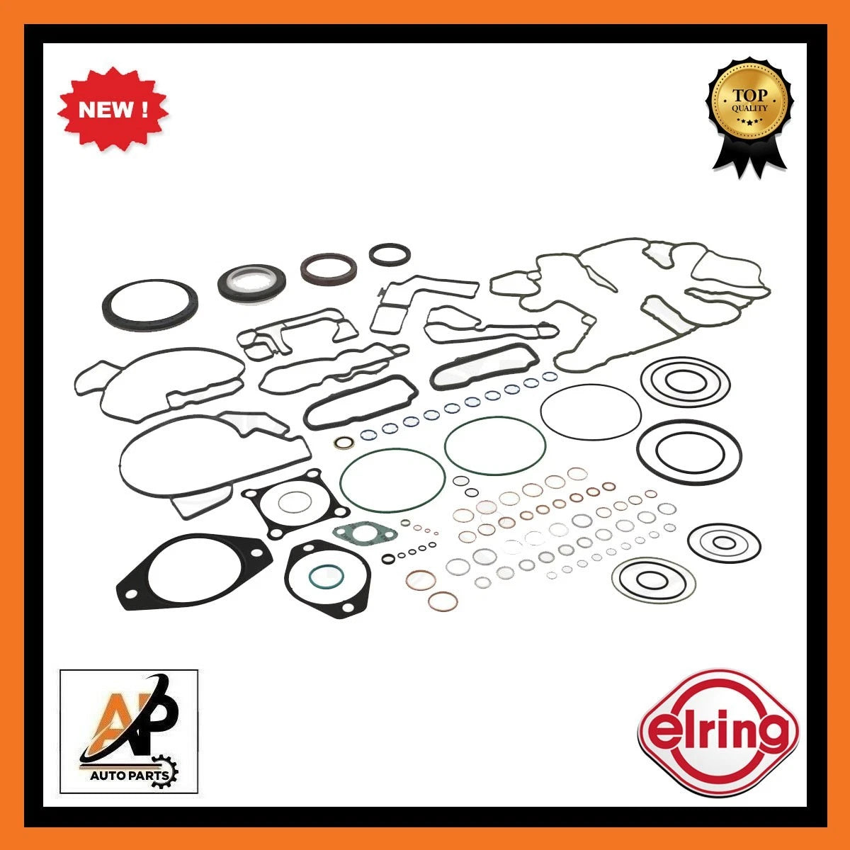 Crankcase Gasket Kit Replacement for Mercedes-Benz OM 933.911 (2011–2018)
