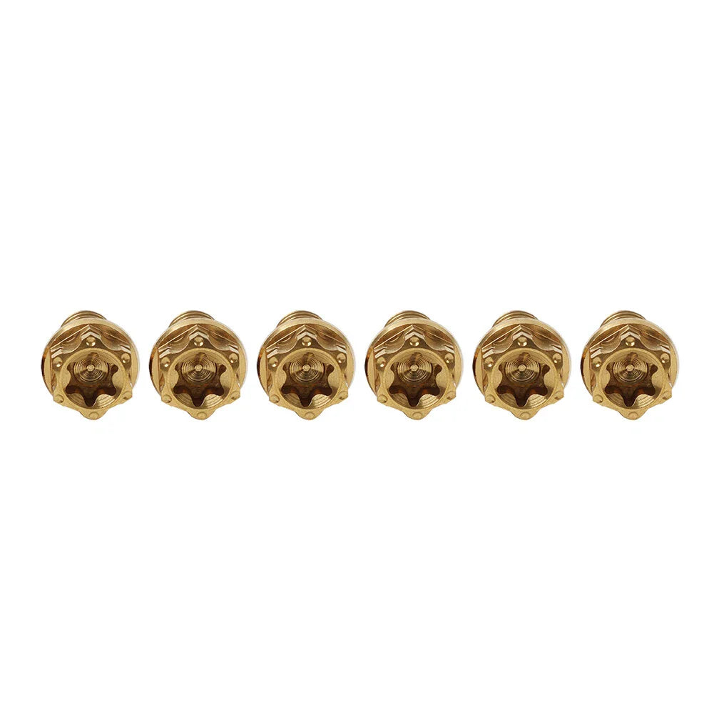6pcs M6x10mm Titanium Torx Head Flange Screws for Motorcycle/Bike/Bicycle