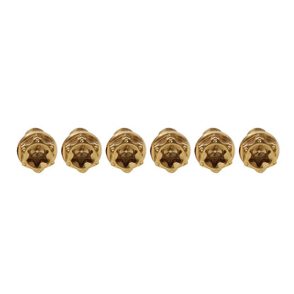 6pcs M6x10mm Titanium Torx Head Flange Screws for Motorcycle/Bike/Bicycle