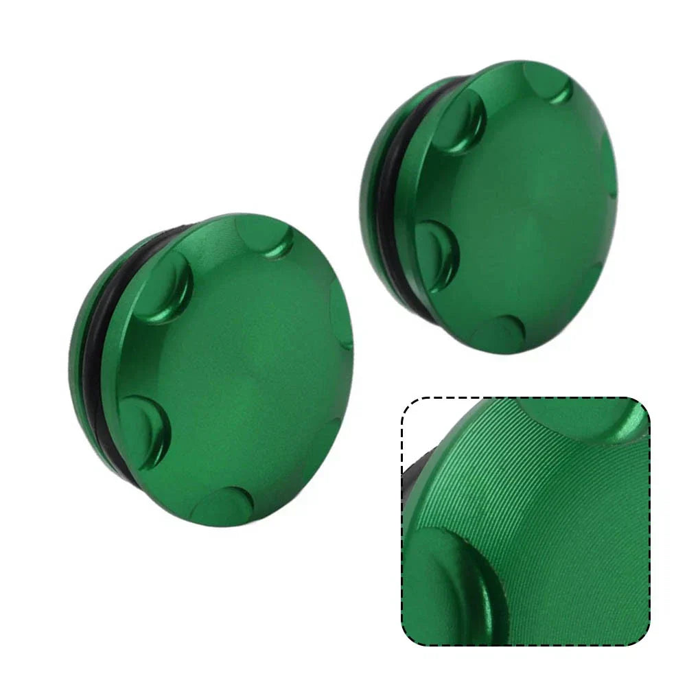 Green Frame Hole Cover Cap Plug for Kawasaki Ninja 400 250 Z400 Z250 (2018-2023)