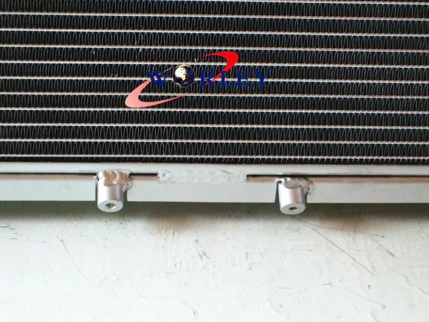 Aluminum Radiator & Blue Hose for Toyota MR2 SW20 3SGTE (1990-1997)