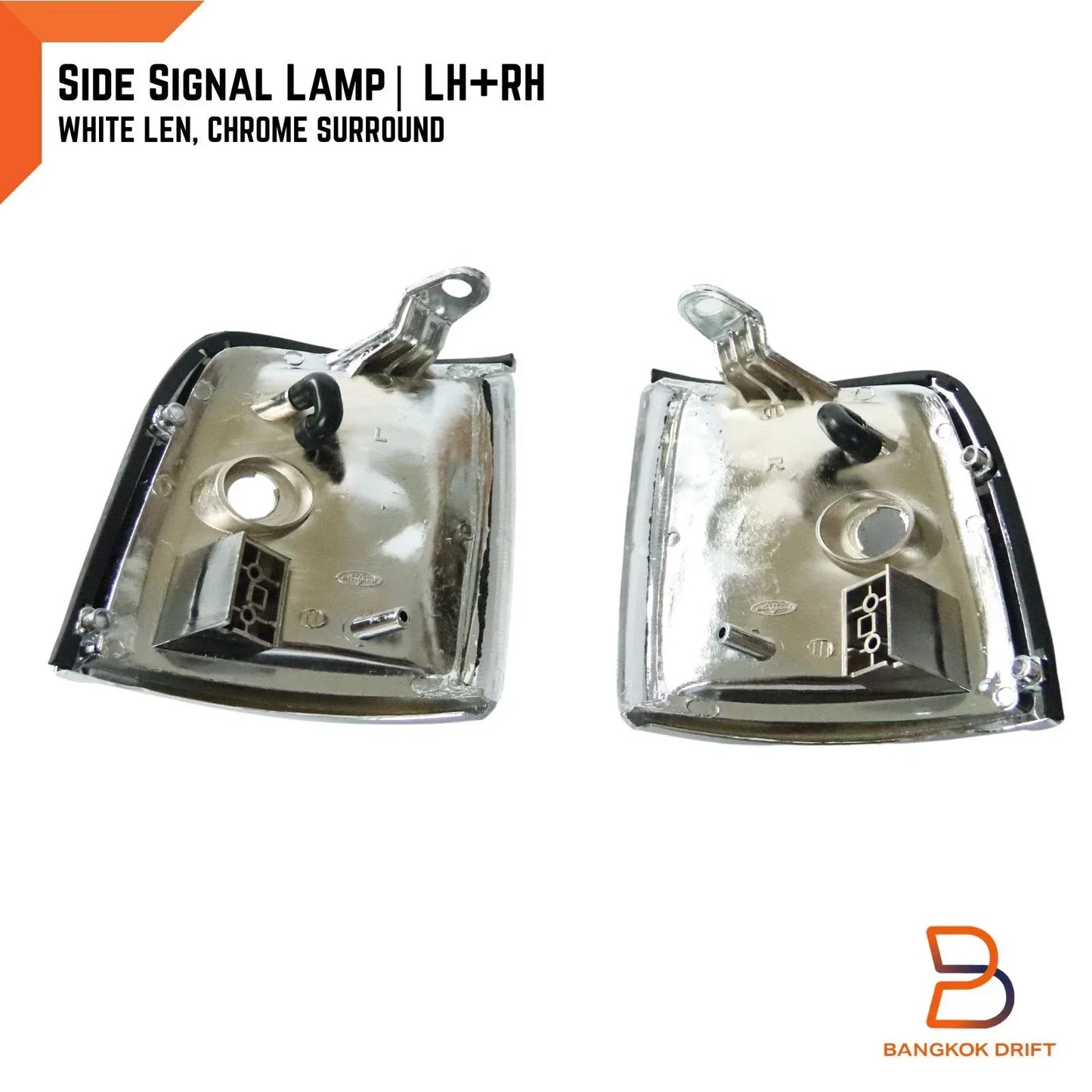 White Lens Front Corner Turn Signal Light for Holden Rodeo TF TFR (1997-2003)