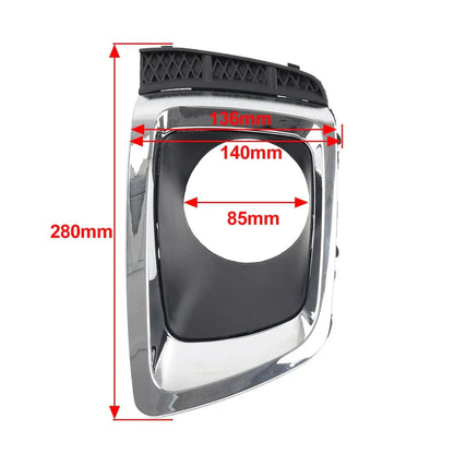 Fog Light Bezel Chrome/Black for Subaru Forester (2014-2018)
