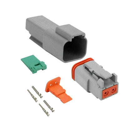 233Pcs Deutsch DT 2 Way Connector Plug Waterproof for Auto Marine